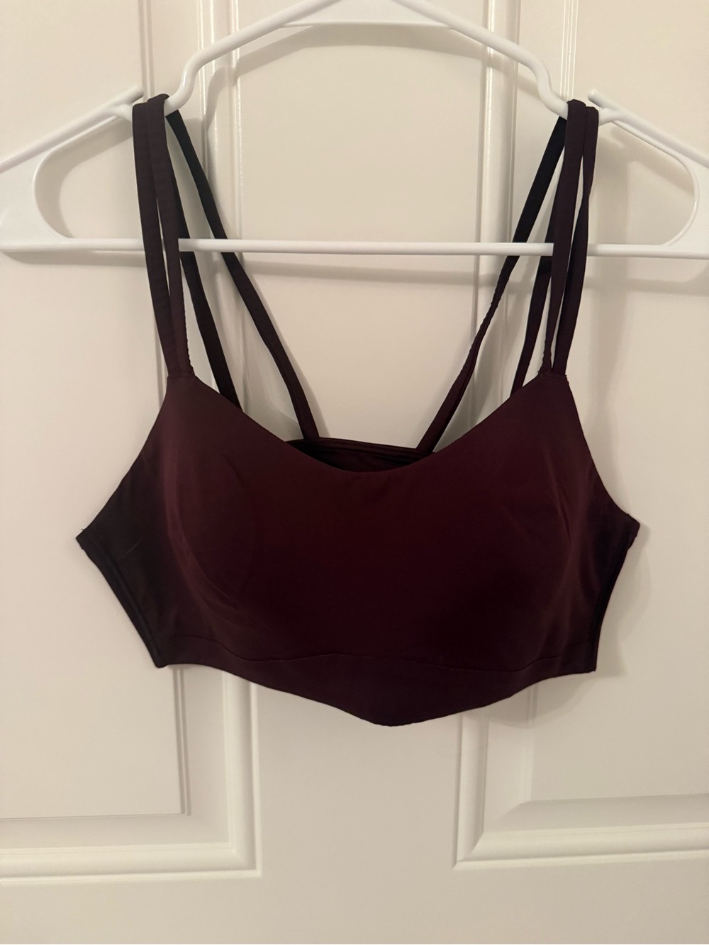 Lululemon dark red Like A Cloud Bra
